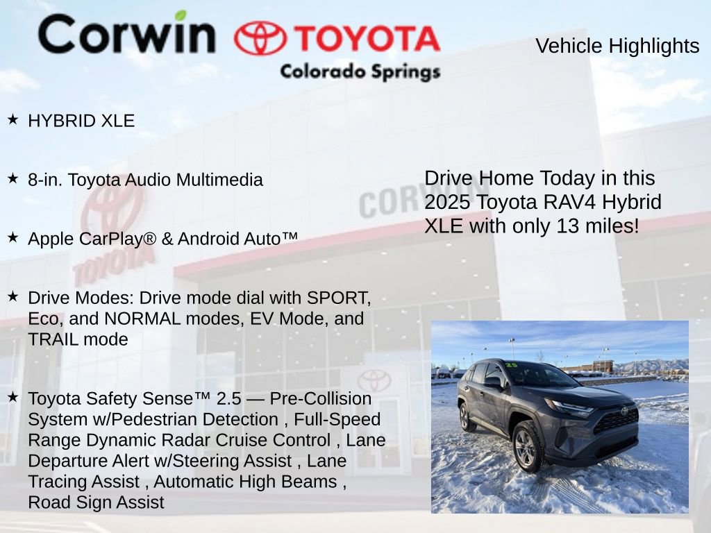 Used 2025 Toyota RAV4 XLE image 7