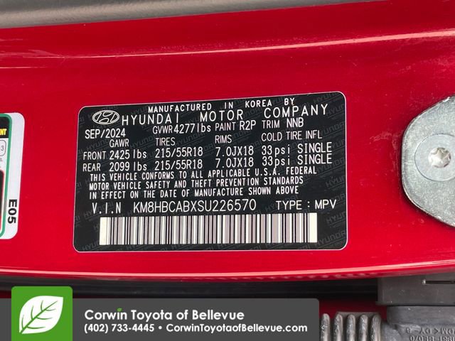Used 2025 Hyundai Kona SEL AWD/4WD image 23