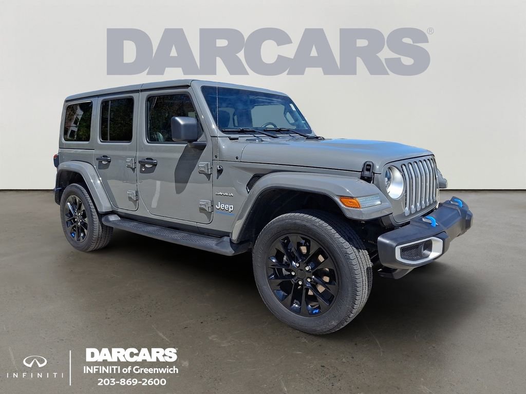Used 2023 Jeep Wrangler Unlimited Sahara w/ Cold Weather Group AWD/4WD image 1