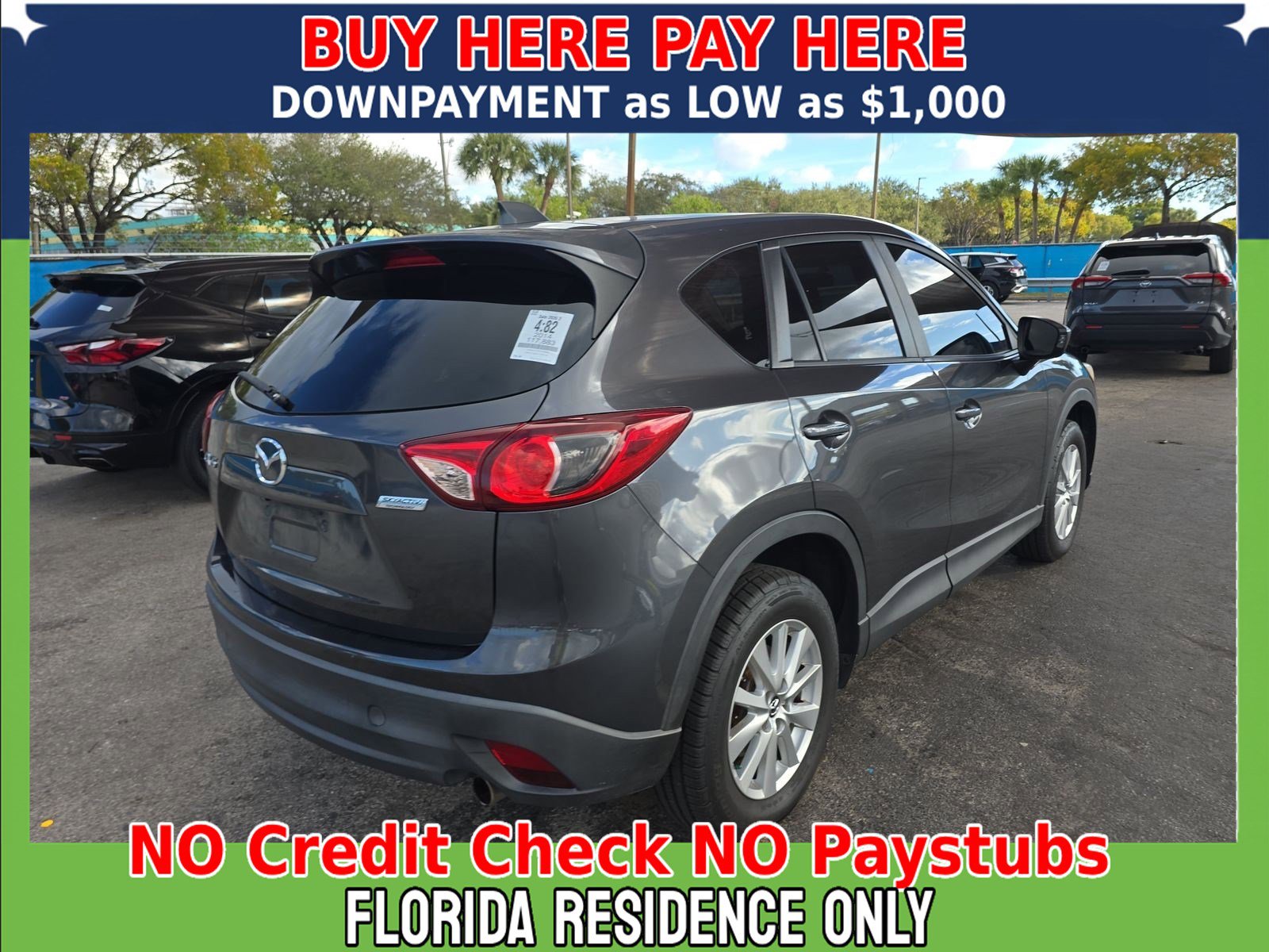 Used 2014 MAZDA CX-5 Touring w/ Bose/Moonroof Package image 3