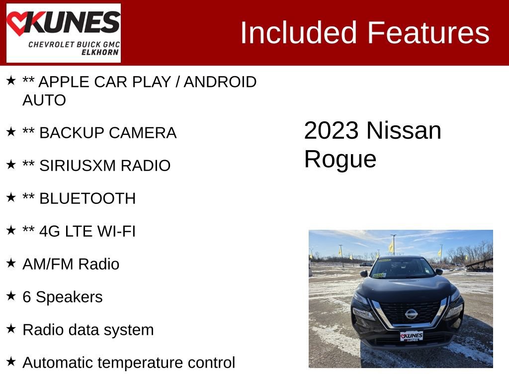 Used 2023 Nissan Rogue SV image 2
