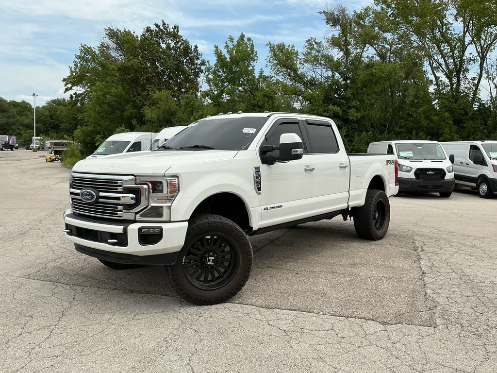 Used 2021 Ford F350 Limited w/ FX4 Off-Road Package AWD/4WD image 1