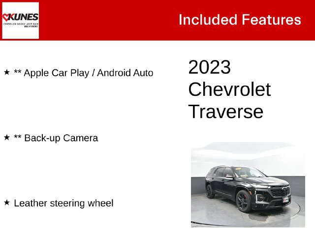 Used 2023 Chevrolet Traverse Premier w/ Redline Edition AWD/4WD image 3