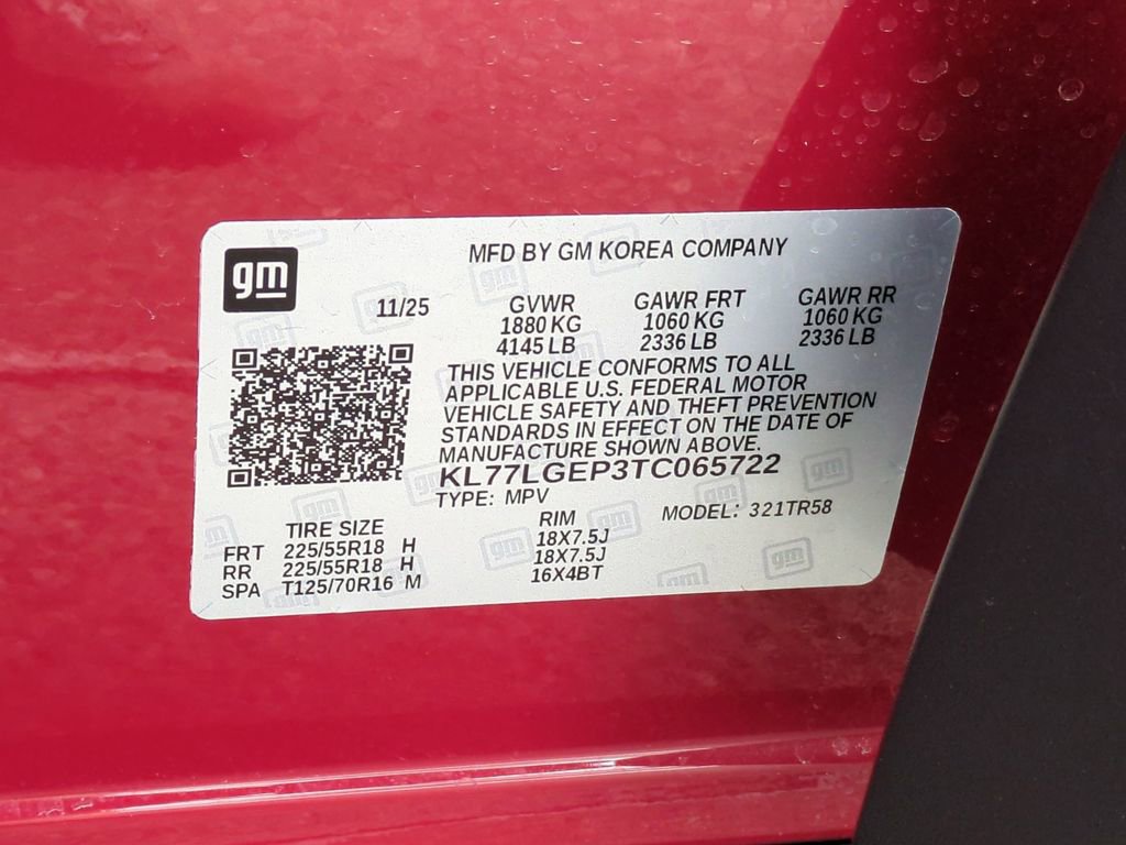 New 2026 Chevrolet Trax RS image 30