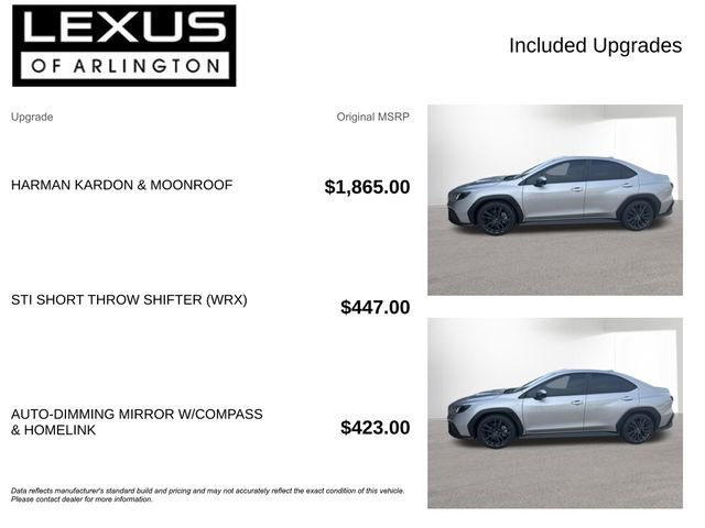 Used 2025 Subaru WRX Premium AWD/4WD image 4