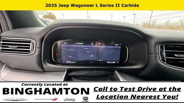 New 2025 Jeep Wagoneer L Series II w/ HD Trailer Tow Package w/25F AWD/4WD image 41