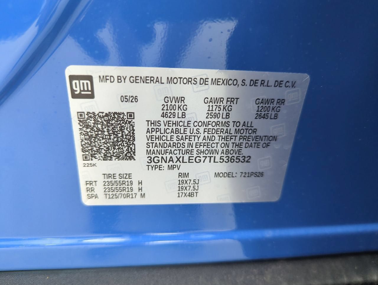New 2026 Chevrolet Equinox RS w/ Safety and Technology Package FWD image 27