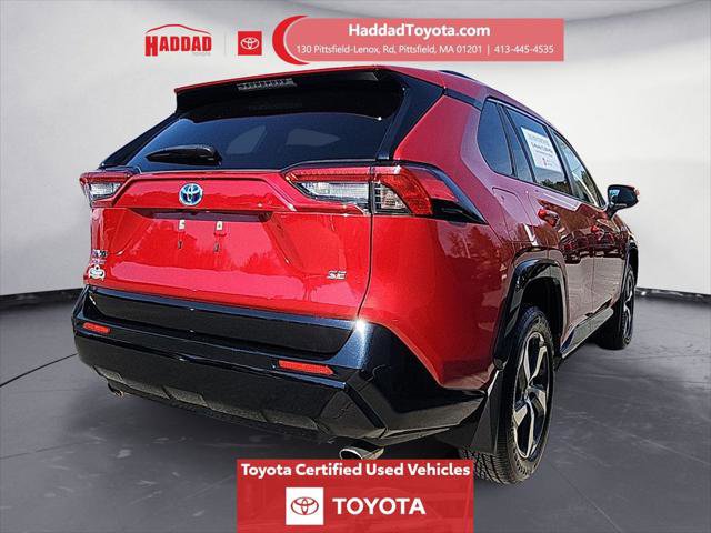 Certified 2021 Toyota RAV4 SE w/ Weather & Moonroof Package AWD/4WD image 6