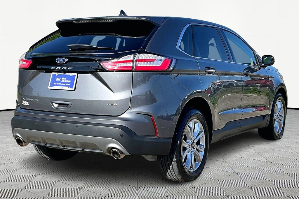 Certified 2023 Ford Edge Titanium w/ Cargo Accessory Package AWD/4WD image 2