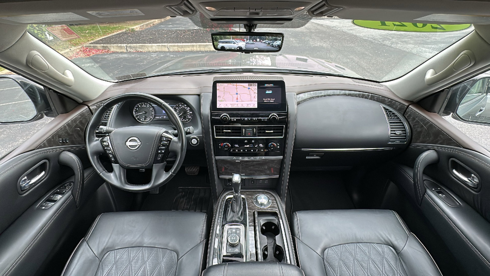 Used 2021 Nissan Armada Platinum w/ Captain's Chairs Package image 29