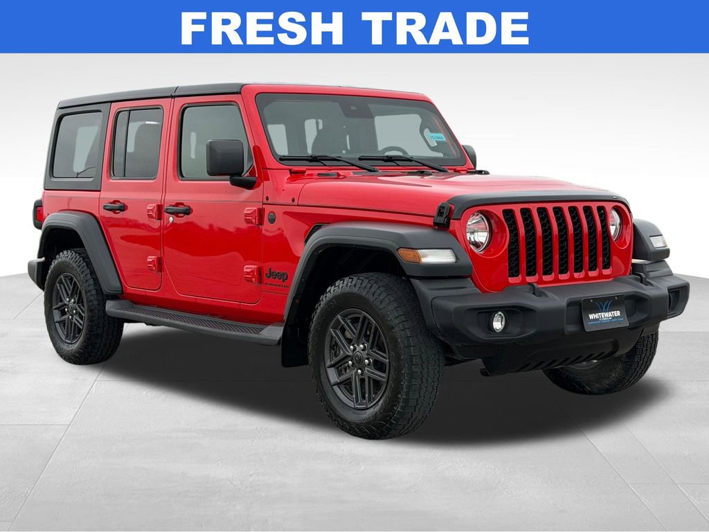 Used 2024 Jeep Wrangler Unlimited Sport AWD/4WD image 1