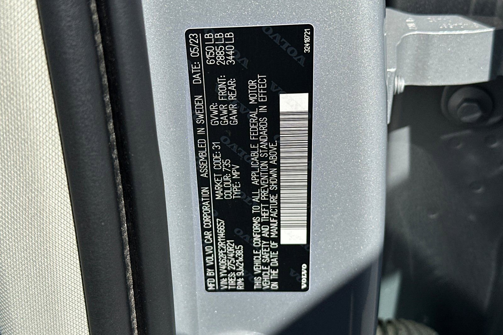 Certified 2024 Volvo XC90 B6 Plus AWD/4WD image 30