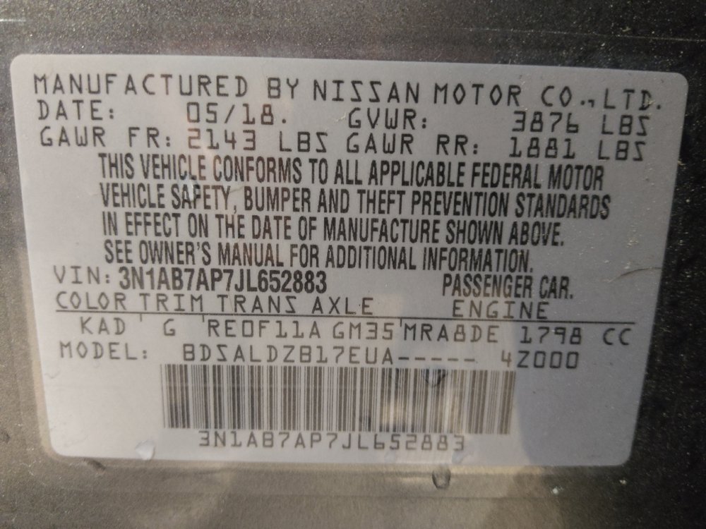 Used 2018 Nissan Sentra SV FWD image 33