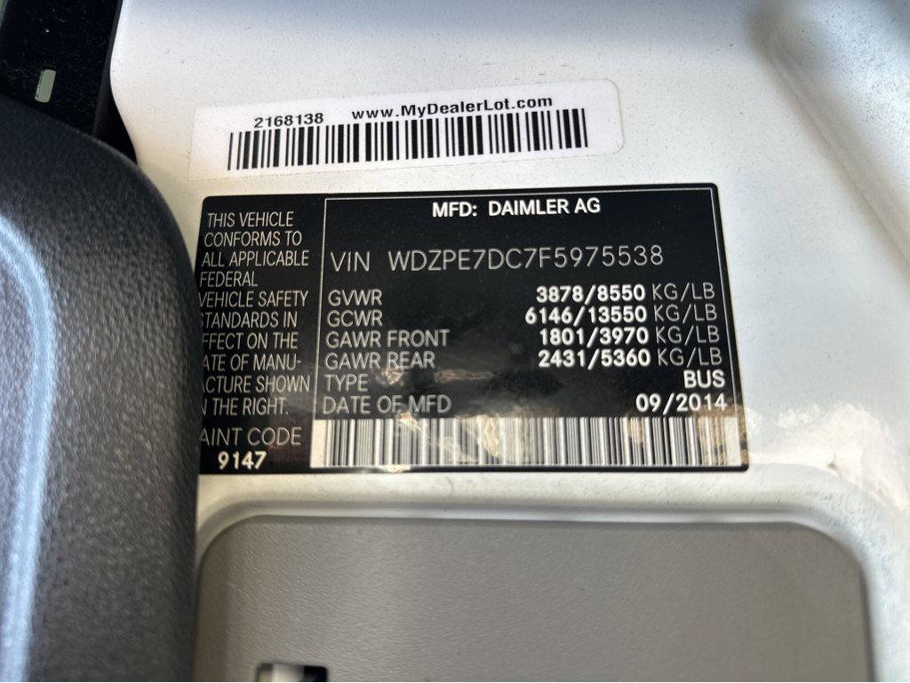 Used 2015 Mercedes-Benz Sprinter 2500 image 40