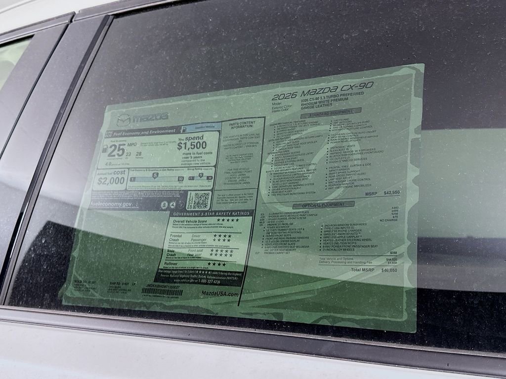 New 2026 MAZDA CX-90 3.3 Turbo w/ Preferred Package image 12