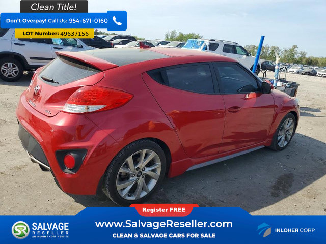 Used 2015 Hyundai Veloster Turbo FWD image 4