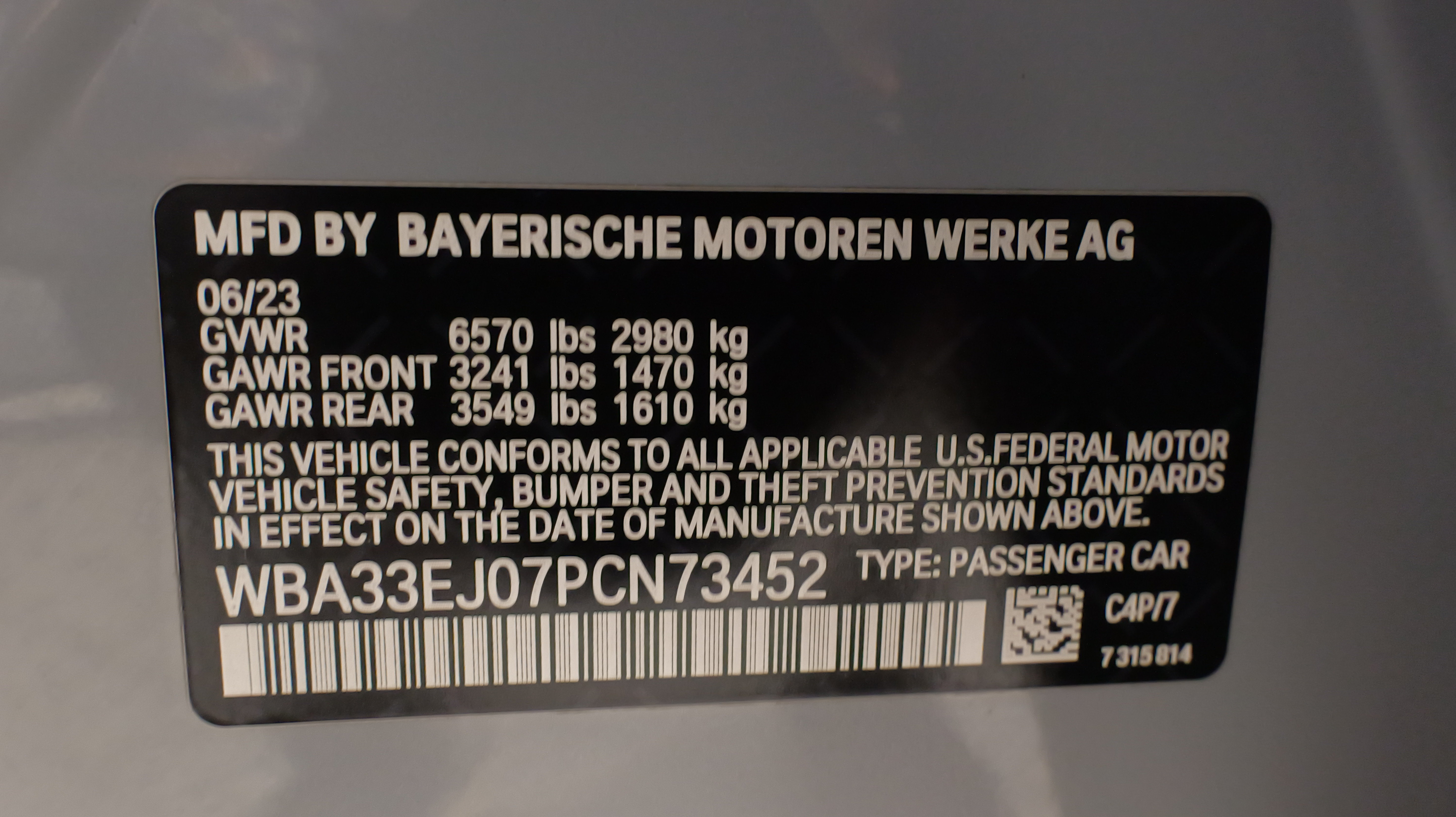 Used 2023 BMW 760i xDrive AWD/4WD image 63