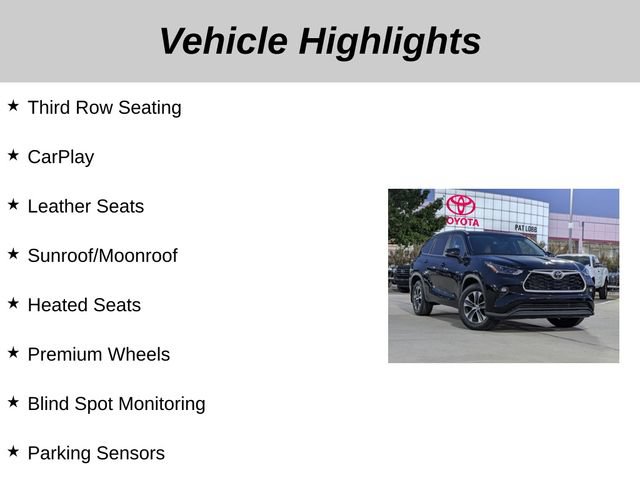 Used 2026 Toyota Highlander XLE AWD/4WD image 5