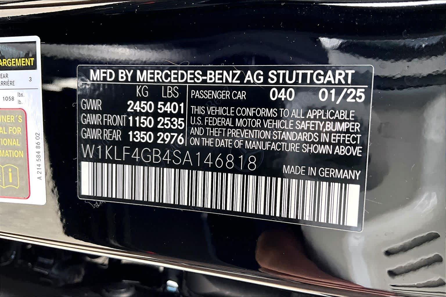 Certified 2025 Mercedes-Benz E 350 Sedan image 33