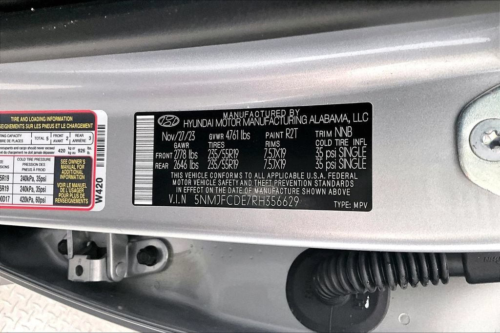 Used 2024 Hyundai Tucson SEL w/ Convenience Package AWD/4WD image 34