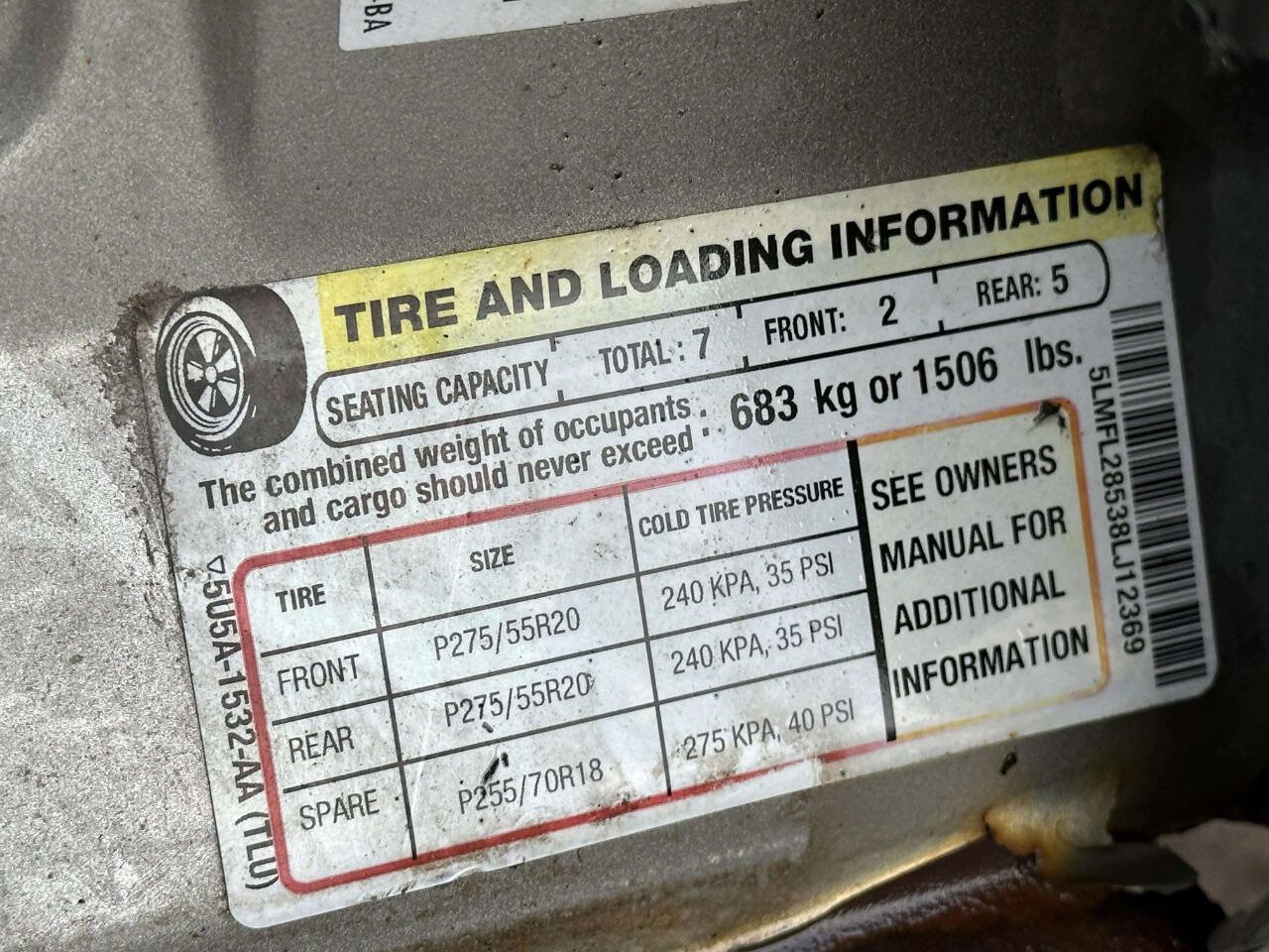 Used 2008 Lincoln Navigator L 4WD image 15