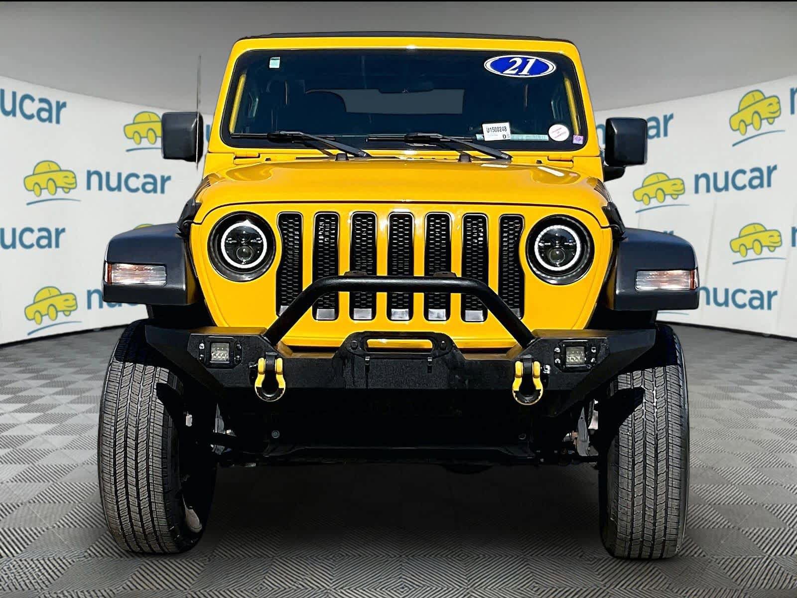 Used 2021 Jeep Wrangler Sport AWD/4WD image 2