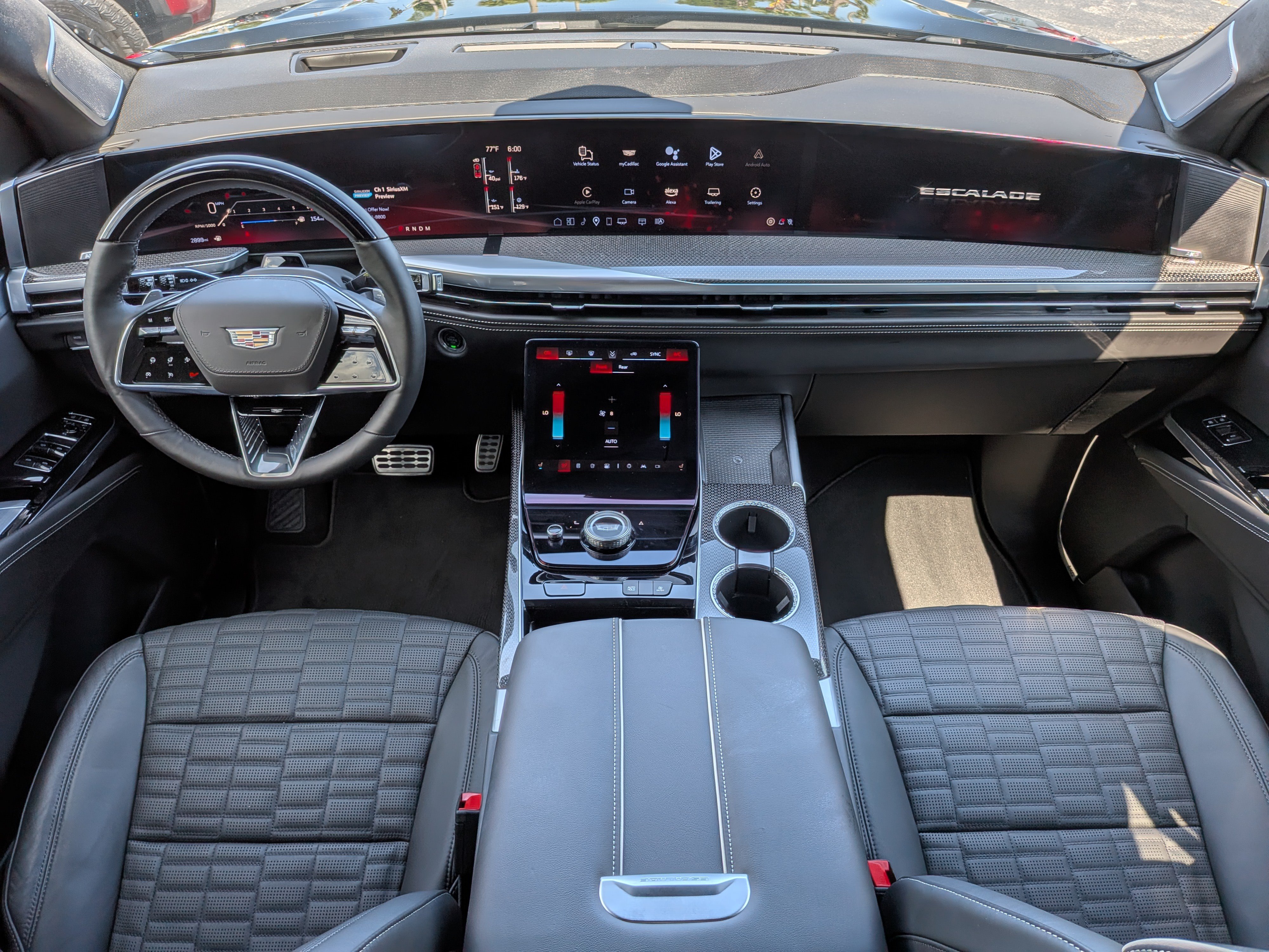 Certified 2025 Cadillac Escalade V w/ LPO, ONYX Package AWD/4WD image 14