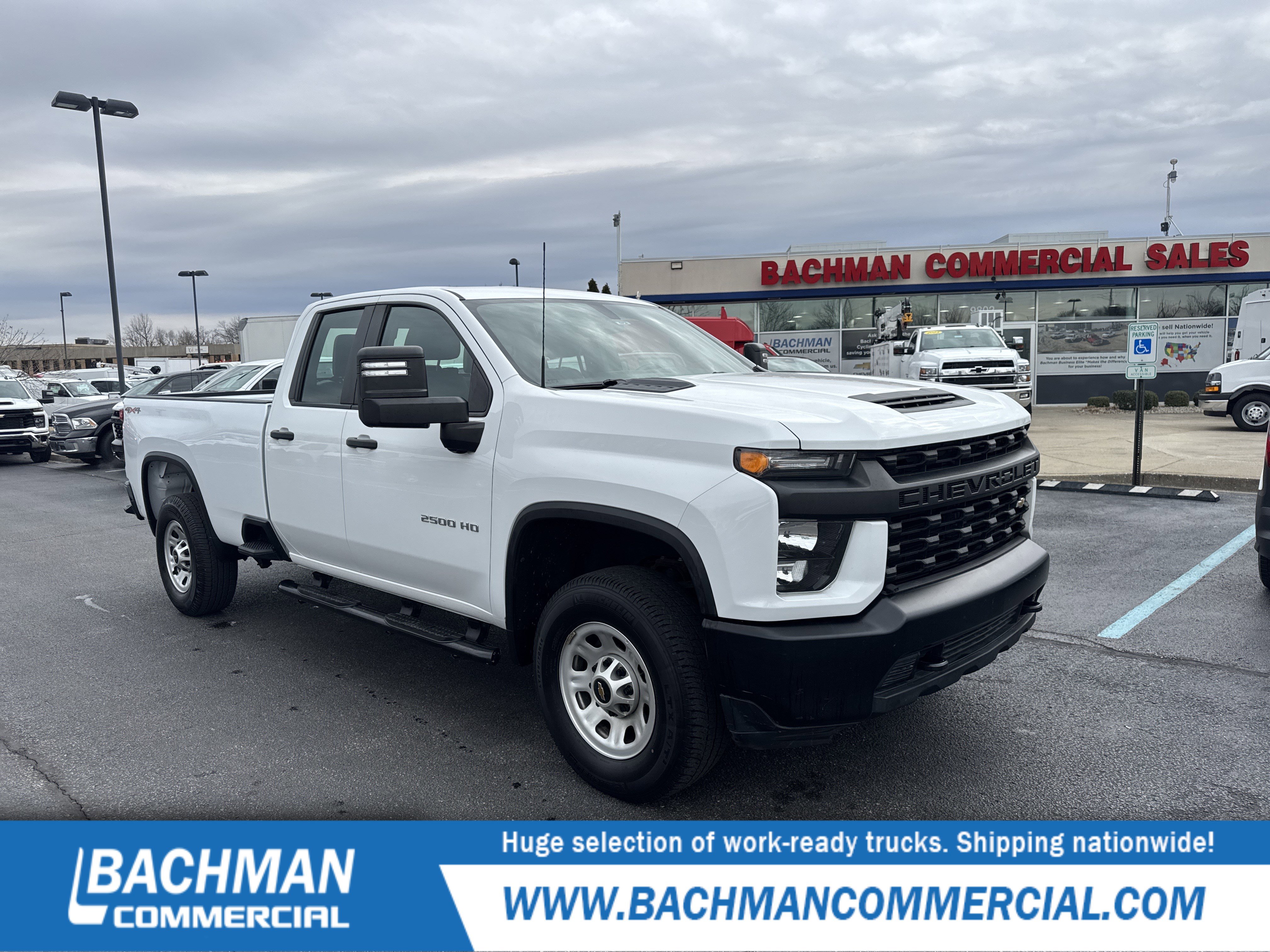 Used 2023 Chevrolet Silverado 2500 W/T w/ WT Fleet Convenience Package RWD image 1