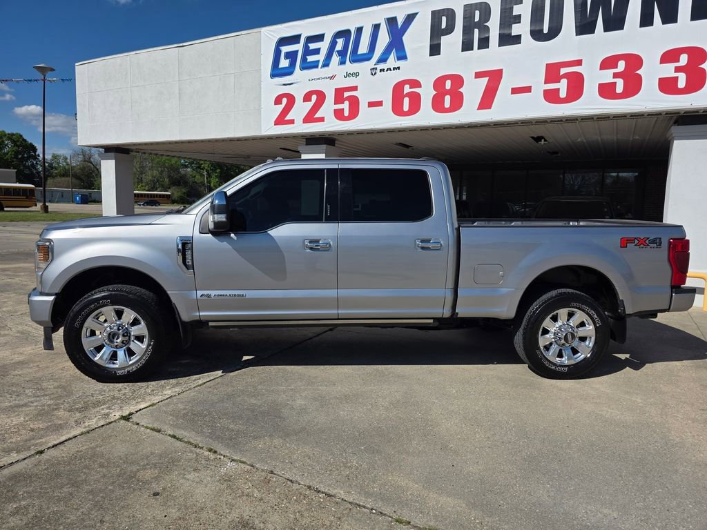 Used 2020 Ford F250 Platinum w/ FX4 Off-Road Package AWD/4WD image 2