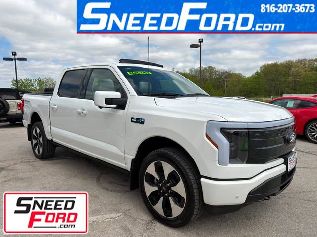 Used 2025 Ford F150 Lightning Platinum AWD/4WD image 1
