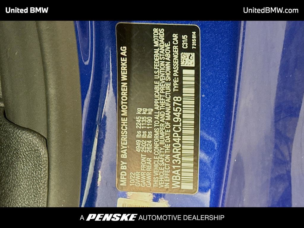 Certified 2023 BMW 440i xDrive Coupe w/ Premium Package image 15