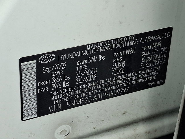 Certified 2023 Hyundai Santa Fe SEL w/ Winter Weather Package image 28