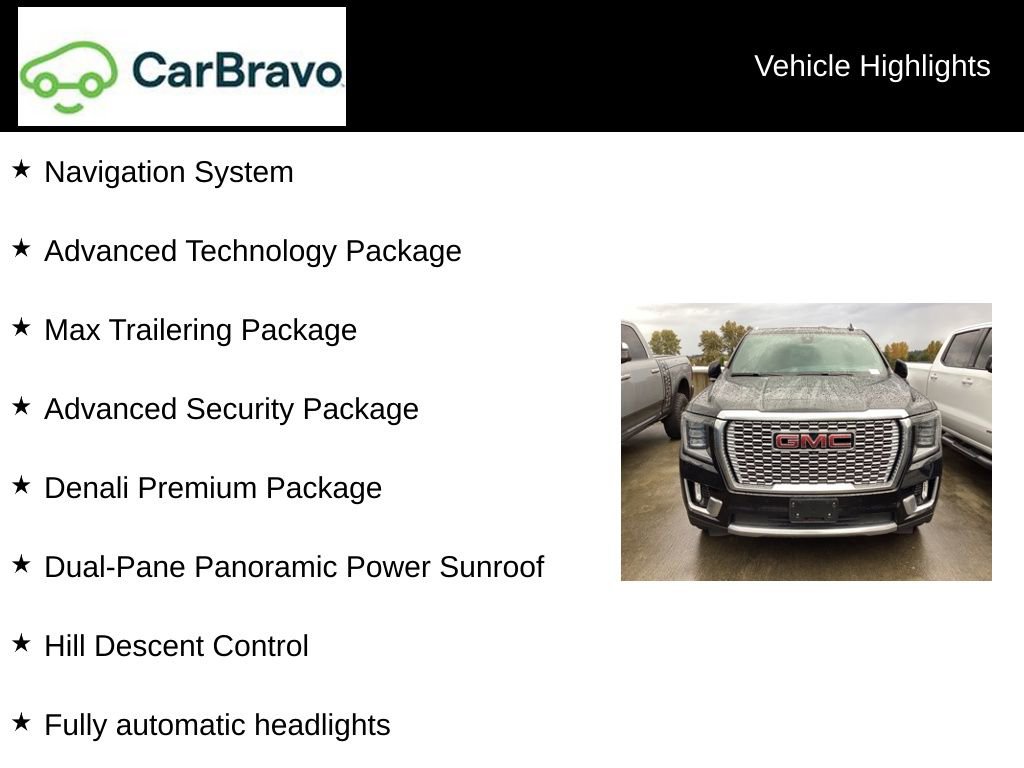 Used 2021 GMC Yukon Denali w/ Denali Premium Package image 9