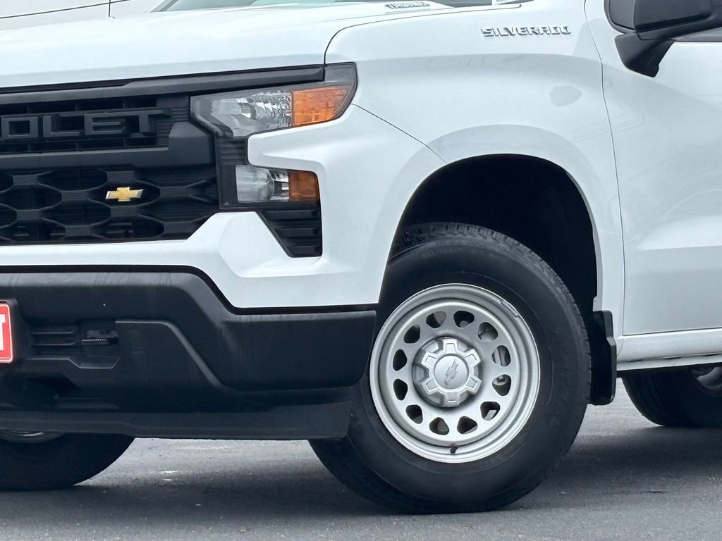 Used 2025 Chevrolet Silverado 1500 W/T w/ LPO, Dark Essentials Package AWD/4WD image 2