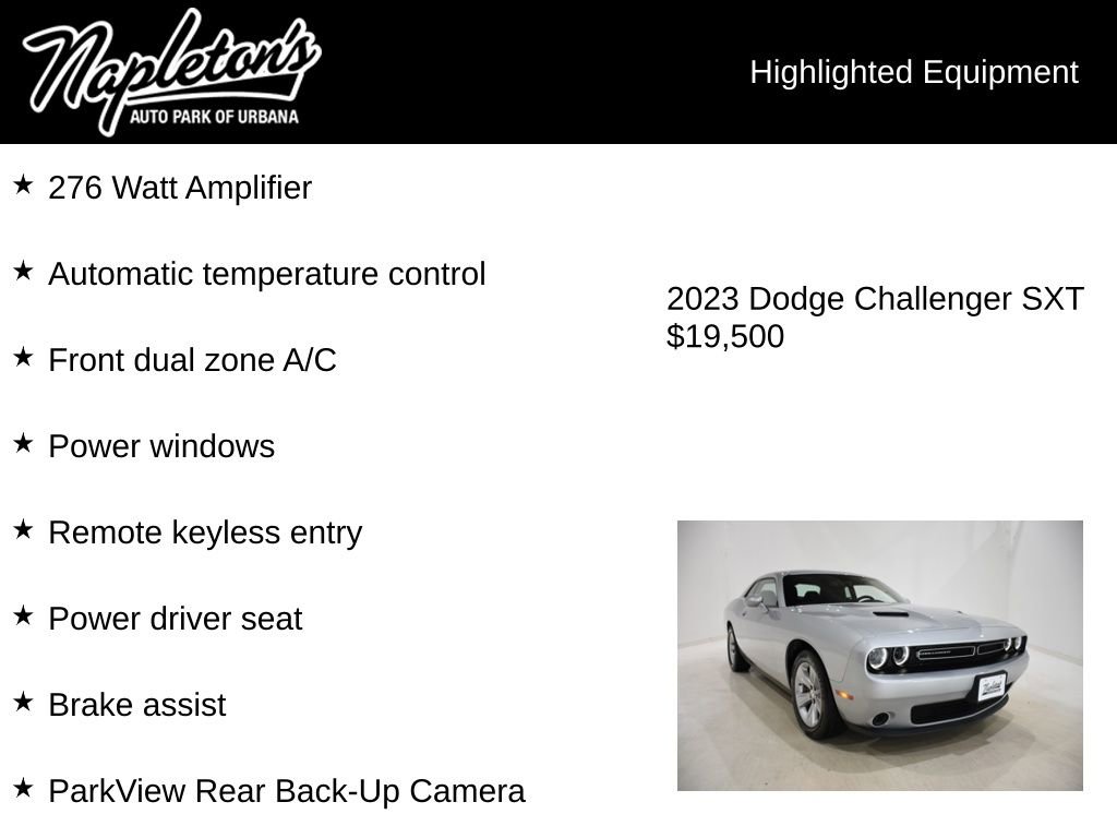 Used 2023 Dodge Challenger SXT image 15
