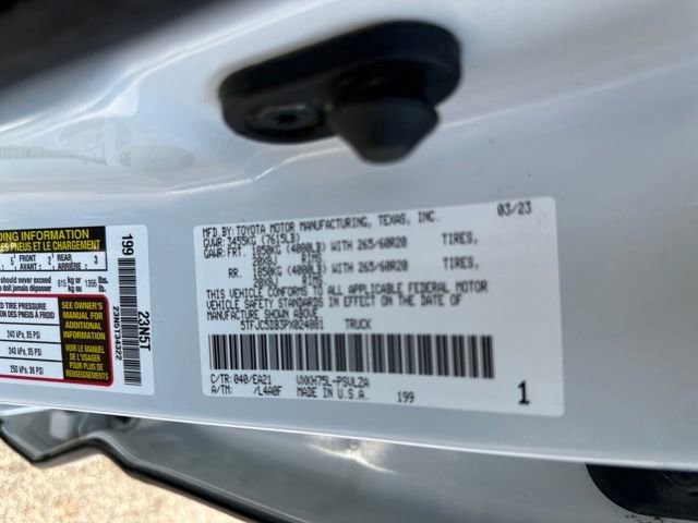 Used 2023 Toyota Tundra Limited image 40