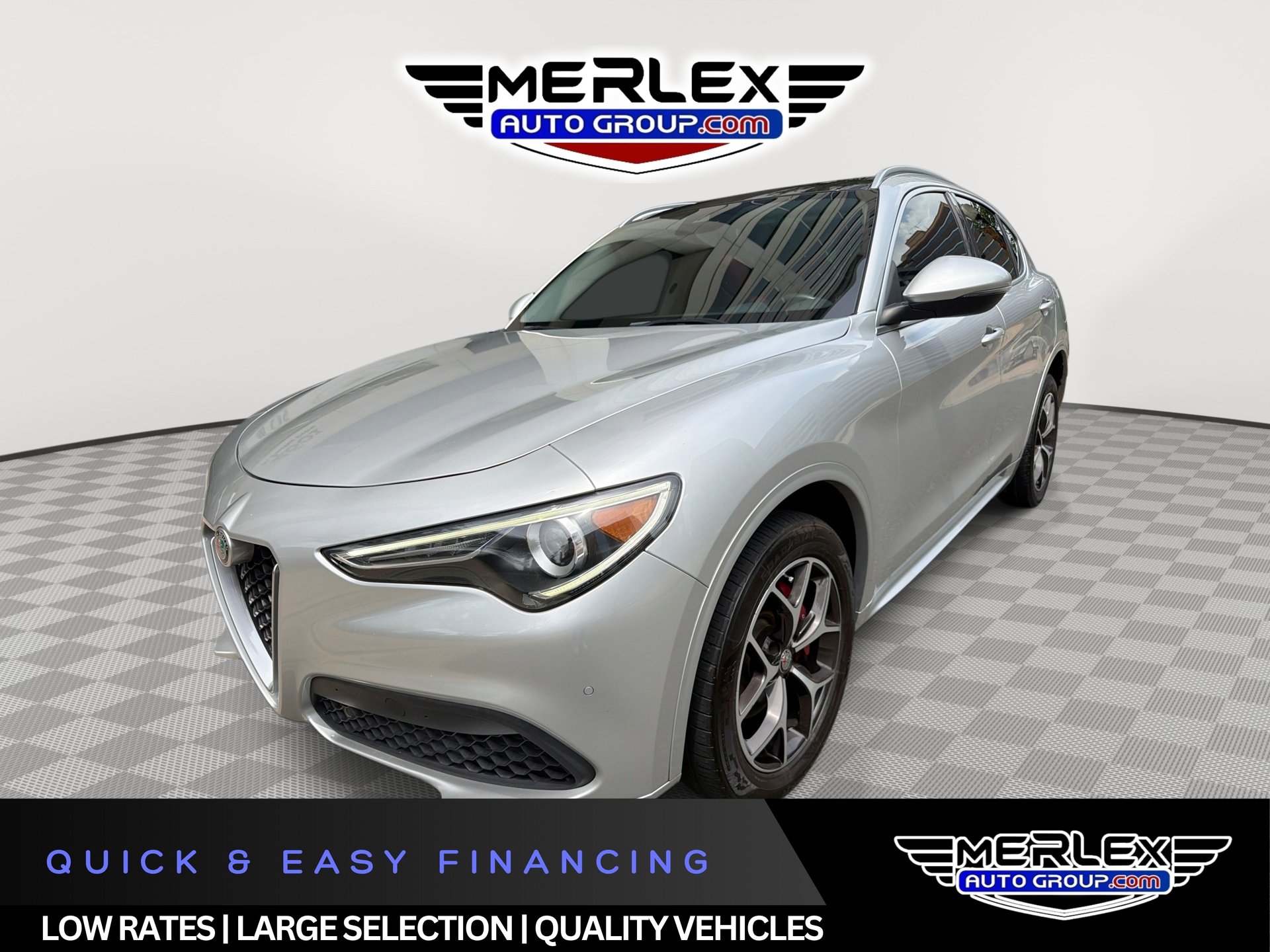 Used 2021 Alfa Romeo Stelvio Ti w/ Active Assist 2 Package TI AWD/4WD image 1