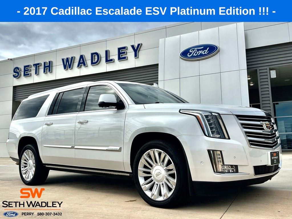 Used 2017 Cadillac Escalade ESV Platinum
