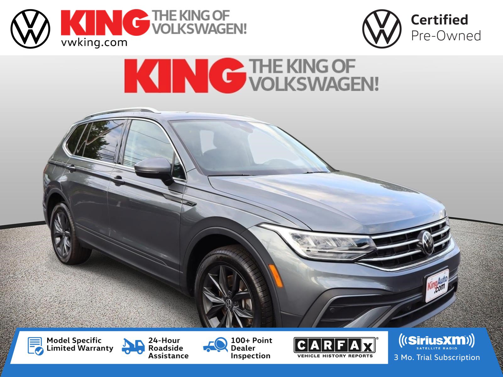 Certified 2023 Volkswagen Tiguan SE