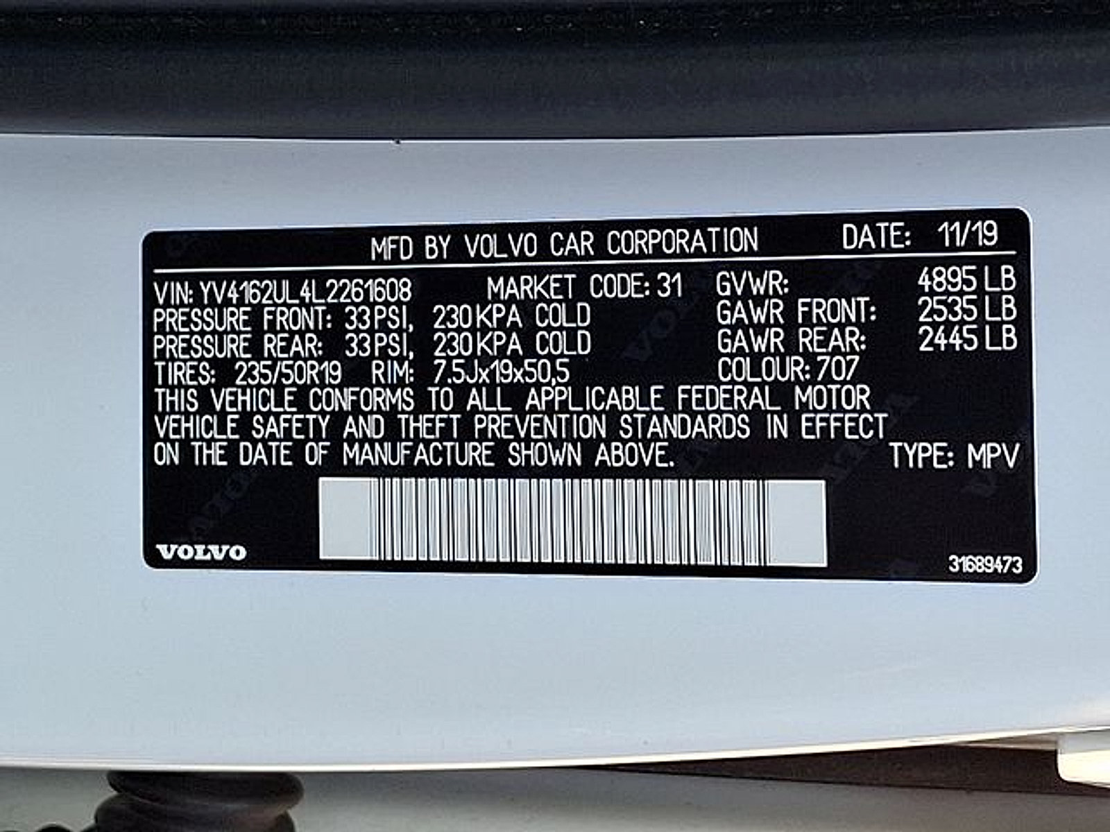 Used 2020 Volvo XC40 T5 Inscription w/ Protection Package AWD/4WD image 28