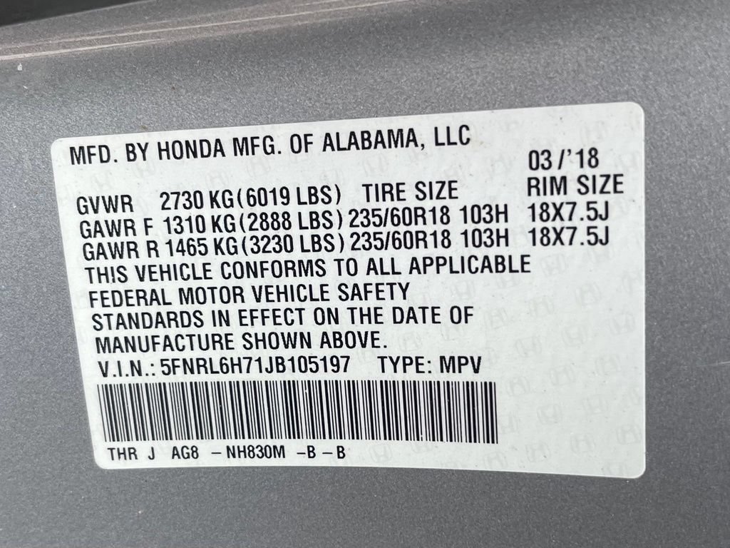 Used 2018 Honda Odyssey EX-L image 13