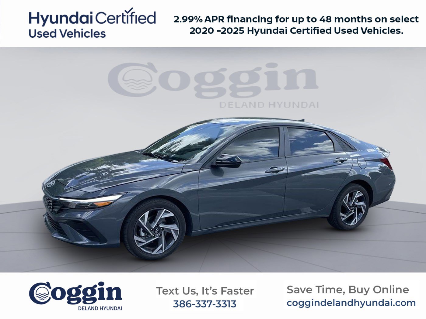 Certified 2025 Hyundai Elantra Sport