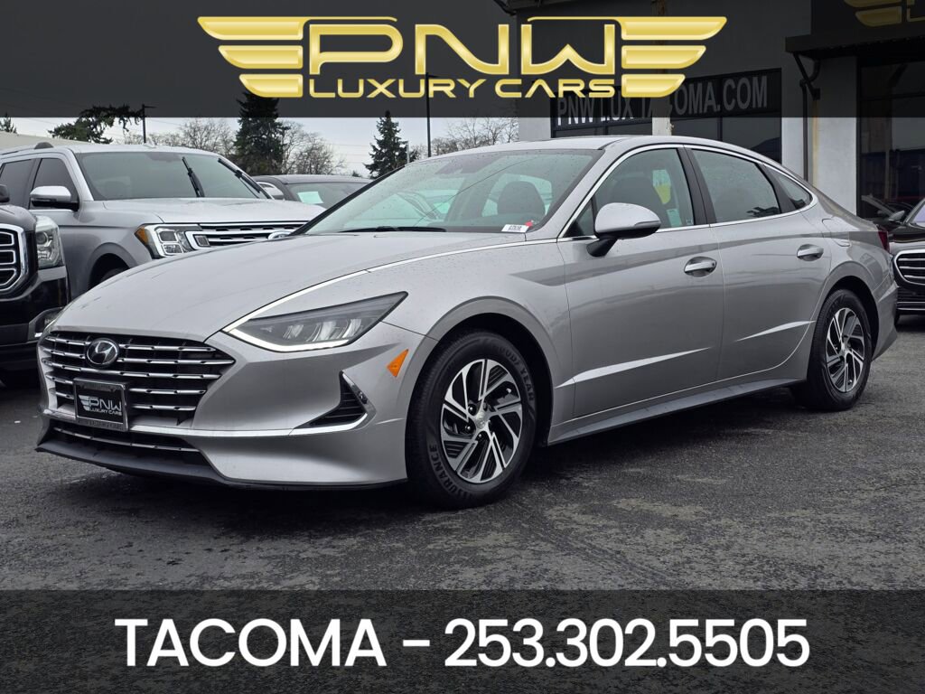 Used 2021 Hyundai Sonata Blue video 1