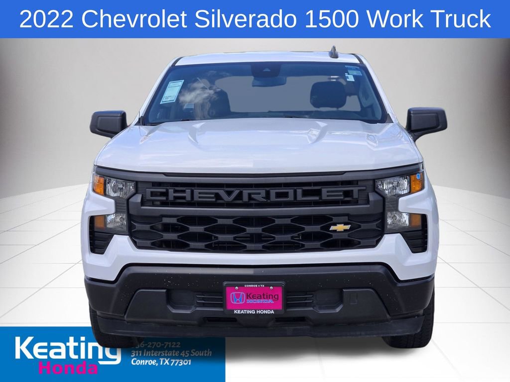 Used 2022 Chevrolet Silverado 1500 W/T w/ Trailering Package RWD image 2