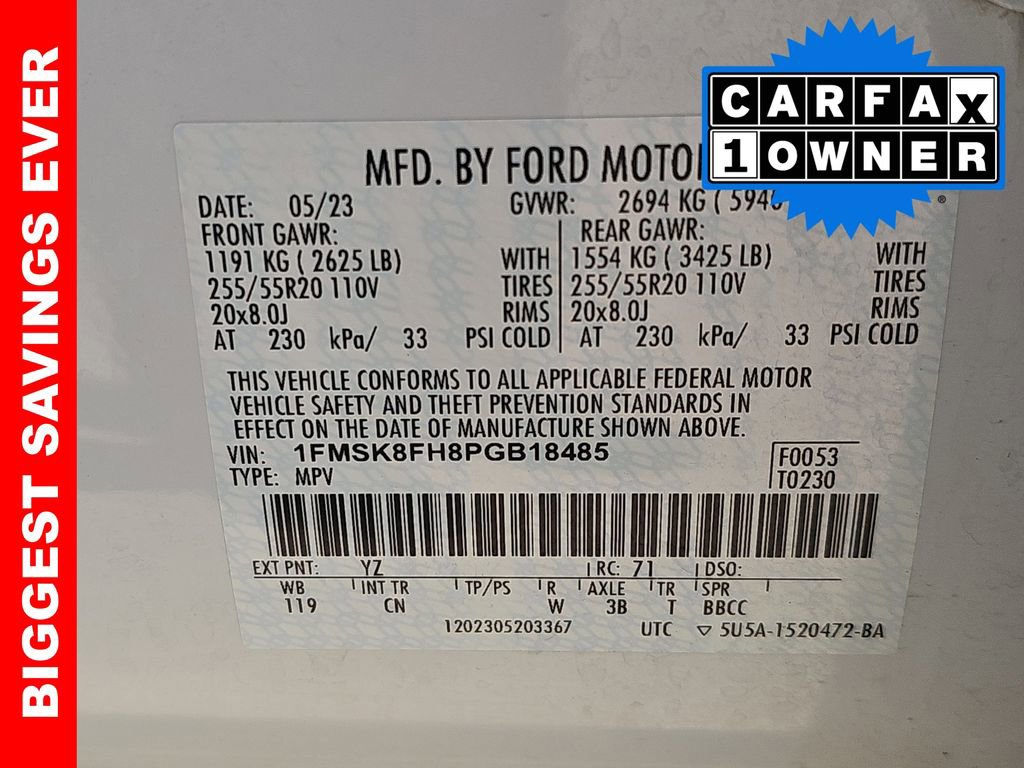 Used 2023 Ford Explorer Limited image 44