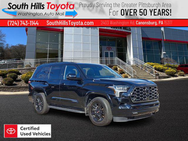 Certified 2025 Toyota Sequoia Platinum w/ TRD Off-Road Package AWD/4WD image 1