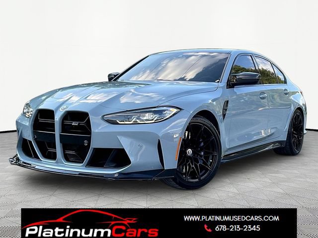 Used 2023 BMW M3 Competition w/ M Carbon Exterior Package RWD image 1