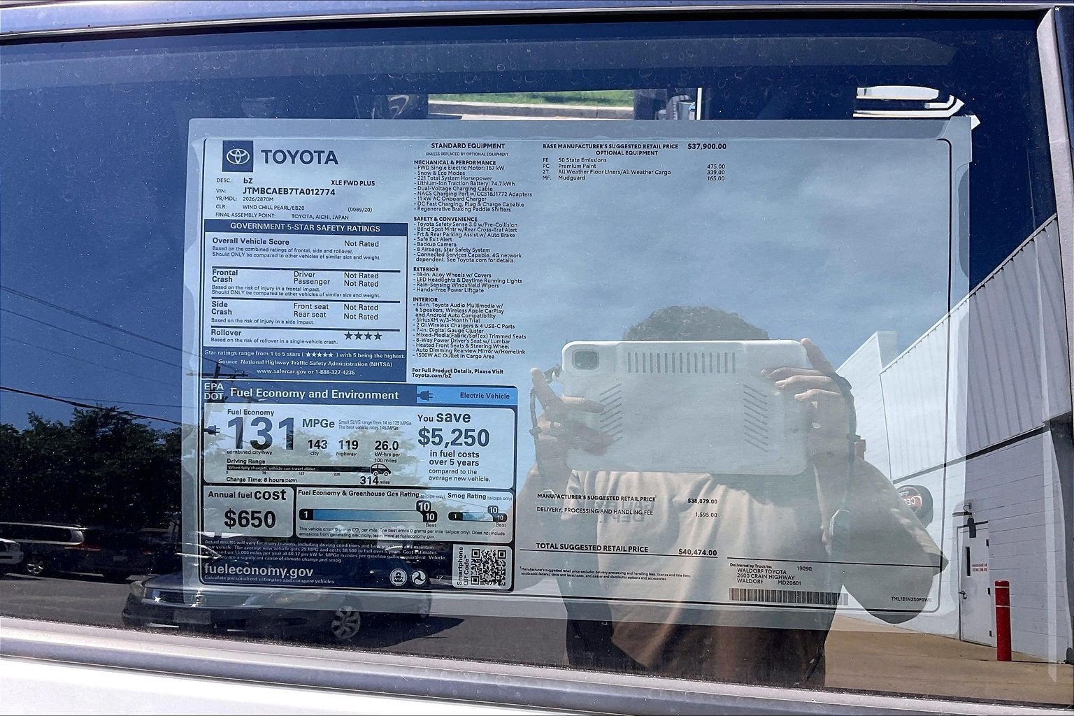 New 2026 Toyota bZ FWD image 18