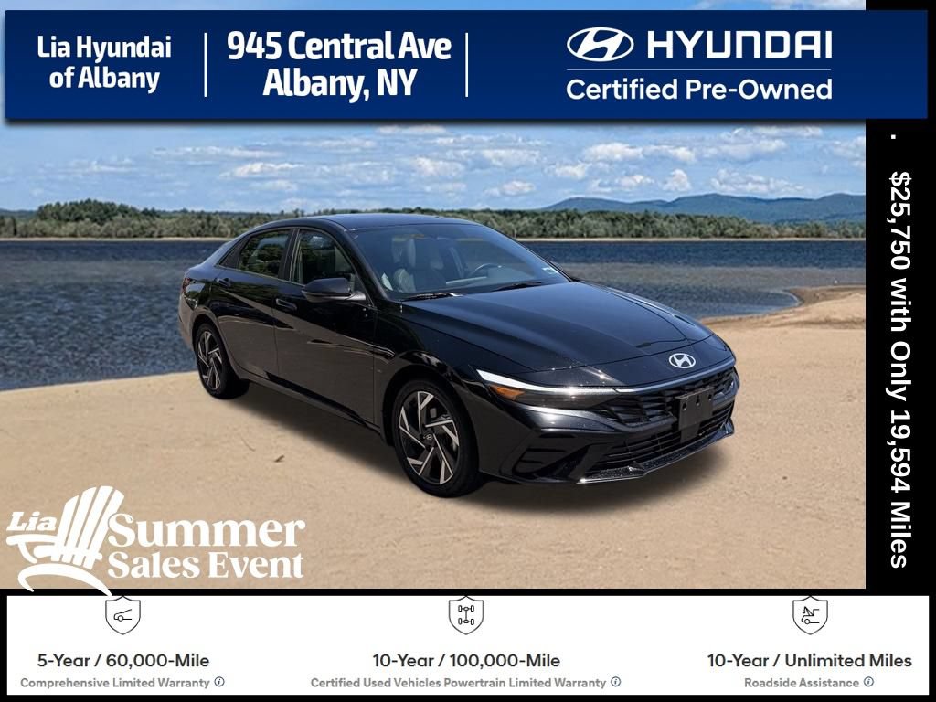 Used 2025 Hyundai Elantra Limited FWD image 1