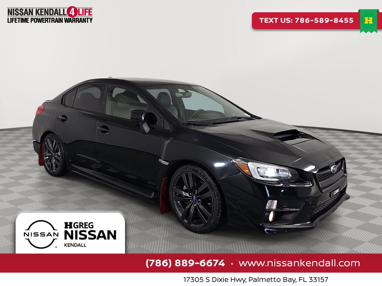 Used 2017 Subaru WRX Limited AWD/4WD image 1
